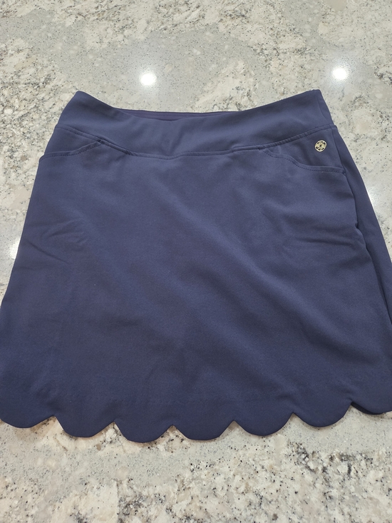 Lilly Pulitzer Pants - Lilly Pulitzer Luxletics Navy Scallop Hem Women’s Skort